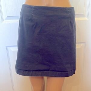 Gap navy blue lined  miniskirt sz 6